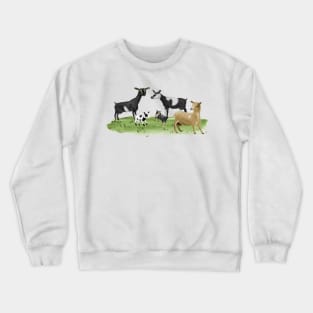 Dairy Goats Crewneck Sweatshirt